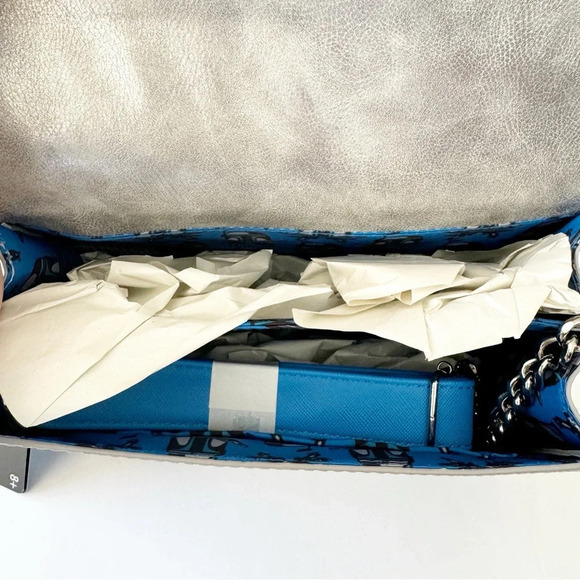 Loungefly Jango Fett Crossbody Bag Purse‎ Chain Strap Disney Star Wars New w Tag - Picture 4 of 11